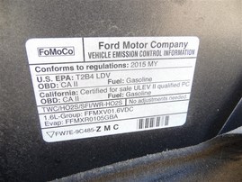 2015 Ford Fiesta SE Gray 1.6L AT #F22085